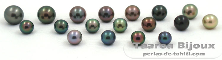 Hermosas perlas de Tahit - Taaroa Bijoux