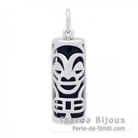 Tiki de Plata y gata Negra - 21 mm - Salud