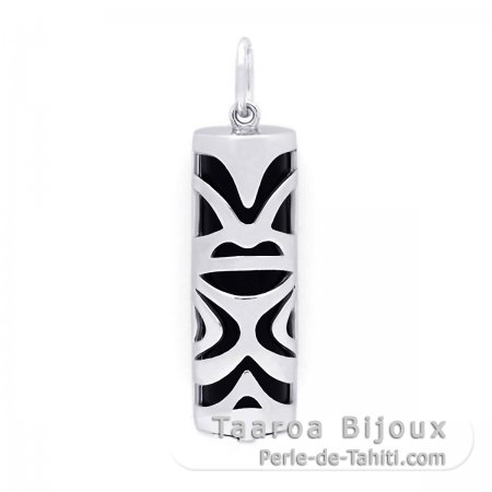 Tiki de Plata y gata Negra - 30 mm - Oportunidad