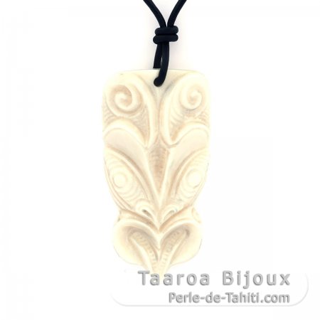 Colgante Tiki de Hueso