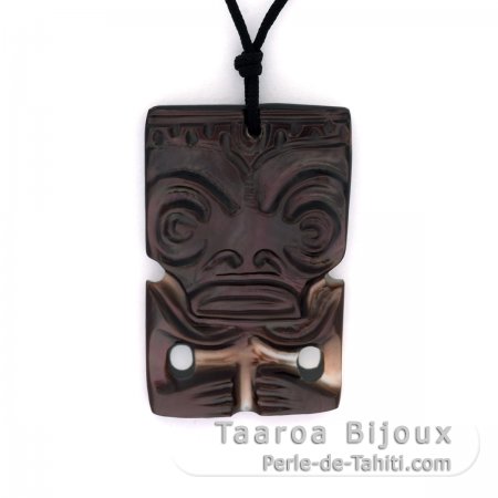 Colgante Tiki de Ncar de Tahit