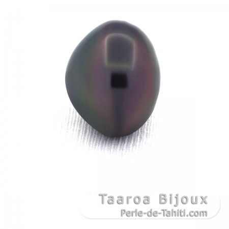 Perla de Tahit Semi-Barroca B/C 18 mm