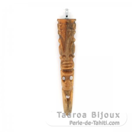 Colgante Tiki de Pico de pez Espada