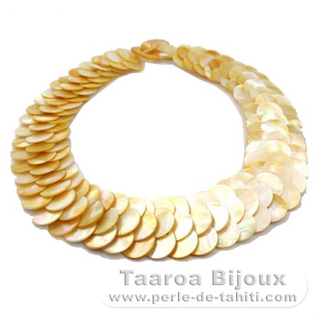 Australia nacarado collar - Longitud = 45 cm
