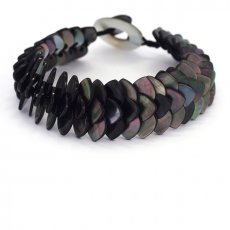Tahiti nacarado brazalete - Longitud = 18 cm
