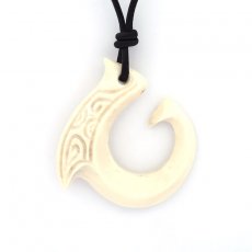 Colgante Tiki de Hueso