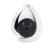 Colgante de Plata y 1 Perla de Tahiti Semi-Barroca C 10.3 mm