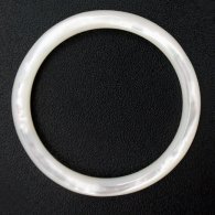Forma redonda en nacarado - Dimetro de 45 mm