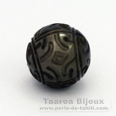 Perla de Tahiti Grabada 12.1 mm