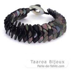 Tahiti nacarado brazalete - Longitud = 20 cm