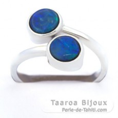 Anillo de Plata y 2 palo australiano