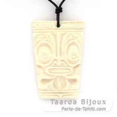 Colgante Tiki de Hueso