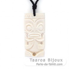 Colgante Tiki de Hueso