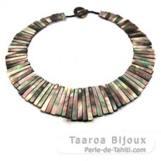 Tahiti nacarado collar - Longitud = 40 cm