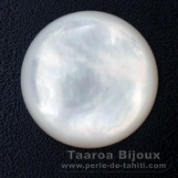 Forma redonda en nacarado - Dimetro de 20 mm